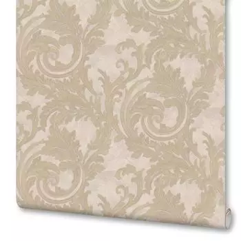 Обои Prima Italiana PI41804, флизелиновые, цвет бежевый, 1.06х10 м