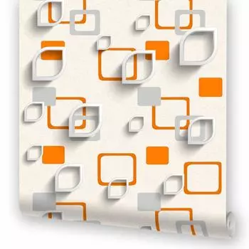 Обои виниловые Elysium Геометрия белые 0.53 м 96902