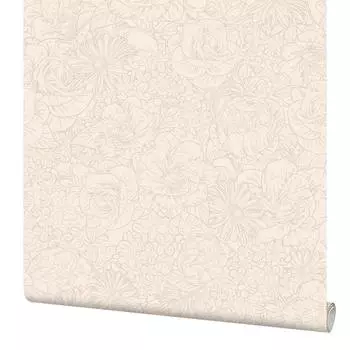 Обои виниловые Elysium Камея бежевые 0.53 м 904501