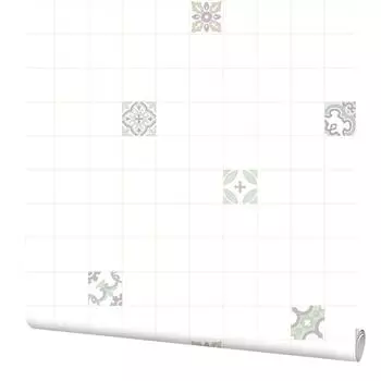 Обои виниловые Elysium Заира зеленые 0.53 м 900211