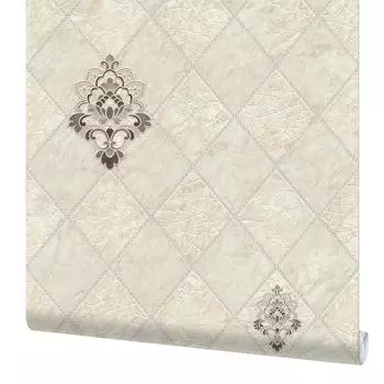 Обои виниловые Плитка бежевые 0.53 м 0217-2