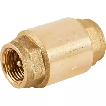 Обратный клапан Stout 1/2" пружинный с металлическим седлом