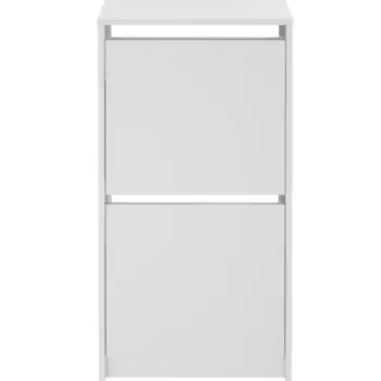Обувница Реан 49.2x92.8x28 см 2 секции ЛДСП цвет белый