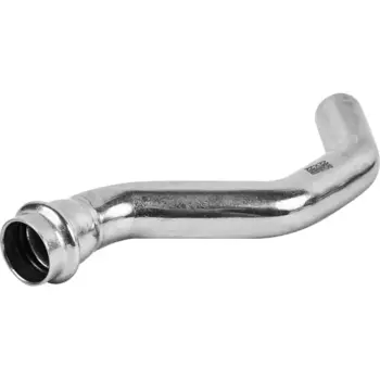 Обвод однораструбный Rommer 22 мм ВПр-НПр нержавеющая сталь