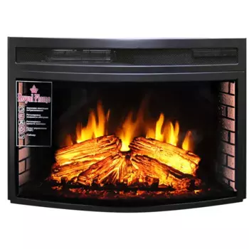 Очаг Dioramic 25 LED FX 66x47x33 см цвет чёрный