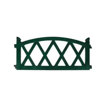 Ограждение Арка 240x26 см цвет зеленый