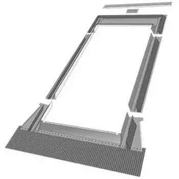 Оклад для окна Fakro EZV для FTP (CH) 78x140 см коричневый