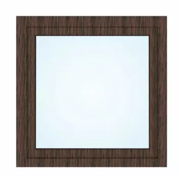 Окно пластиковое ПВХ Deceuninck одностворчатое 570x600 мм (ВxШ) правое поворотно-откидное двуxкамерный стеклопакет белый/