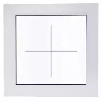 Окно пластиковое ПВХ VEKA глухое 620x600 мм (ВxШ) однокамерный стеклопакет белый/белый