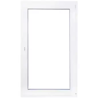 Окно ПВХ Рехау одностворчатое 1400x800 мм (ВхШ) двухкамерный стеклопакет белый (с двух сторон)