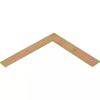 Оконный уголок 10 200x200x30x1.8 желтый цинк