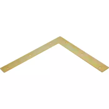 Оконный уголок 250x250x30x1.8 желтый цинк