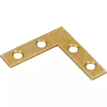 Оконный уголок NAZ 40x40x10x1.5 мм желтый цинк