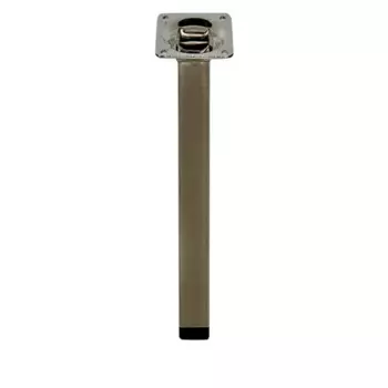 Ножка для мебели круглая 300x25x25 мм сталь бронза