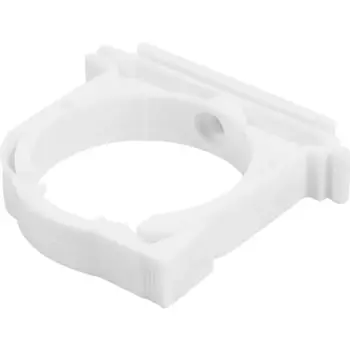 Опора для труб Valfex одинарная с защелкой 50 мм цвет белый