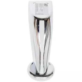 Опора фигурная 106х90 мм цвет хром