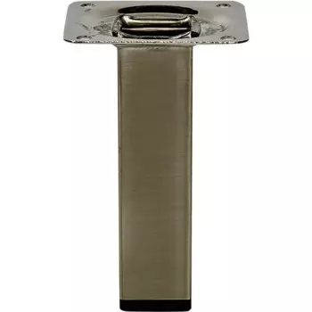Ножка для мебели круглая 100x25x25 мм сталь бронза
