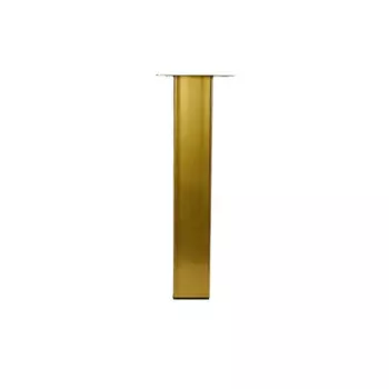 Ножка для мебели круглая 150x25x25 мм сталь золото