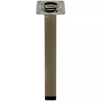 Ножка для мебели круглая 250x25x25 мм сталь бронза