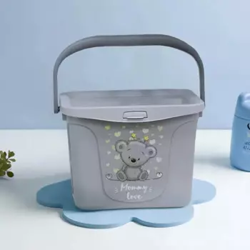 Органайзер Berossi Mommy Love 20.02x20.03x28.68 см пластик серый