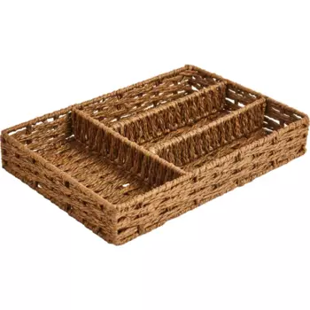 Органайзер для хранения 31x5x21 см бумага цвет коричневый