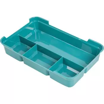 Органайзер для мелочей 26.5x5x17 см пластик цвет разноцветный