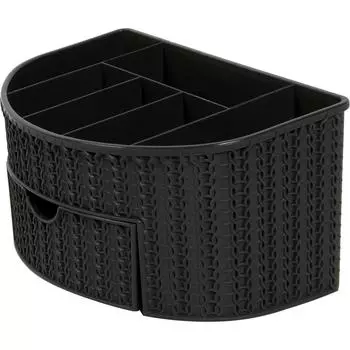 Органайзер для ванной комнаты «Вязание» цвет графит