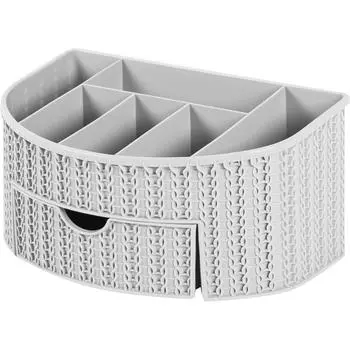 Органайзер для ванной комнаты «Вязание» цвет серый