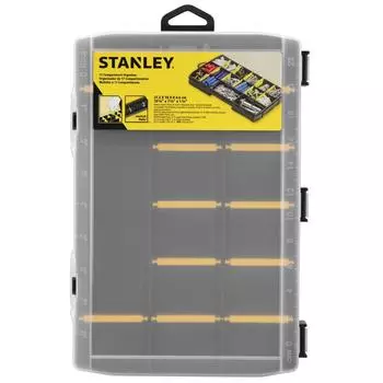 Органайзер Stanley Essential 11" для мелочей 4.6х27.2х18.9 см, цвет чёрный/жёлтый