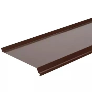 Отлив оконный коричневый 200 мм L=2M