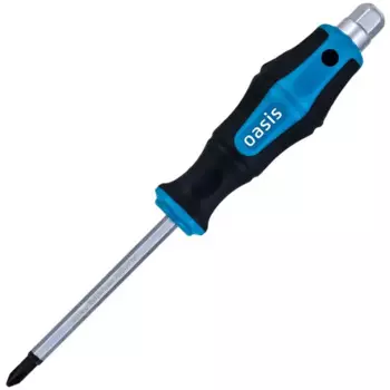 Отвертка крестовая ударная Oasis 103011202009 PH2x100 мм