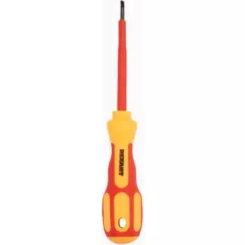 Отвертка прямая диэлектрическая Rexant 12-4711 SL3x75 мм