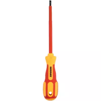 Отвертка прямая диэлектрическая Rexant 12-4713 SL5x125 мм