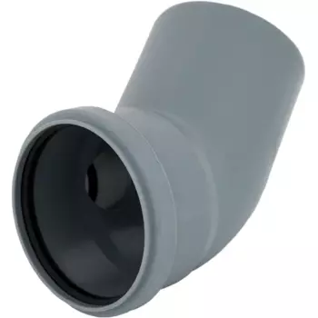 Отвод 110 мм 45°с правым выходом 50 мм