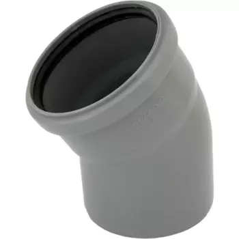 Отвод 30° 110 мм полипропилен
