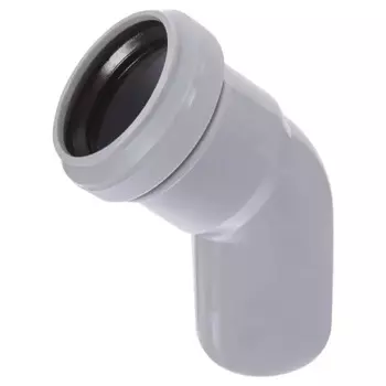 Отвод 40 мм 45° полипропилен