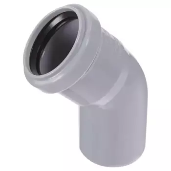 Отвод 50 мм 45° полипропилен