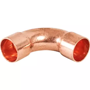 Отвод двухраструбный Hailiang 15 мм медь