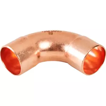 Отвод двухраструбный Hailiang 18 мм медь