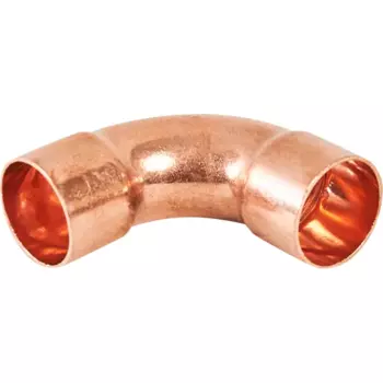 Отвод двухраструбный Hailiang 22 мм медь