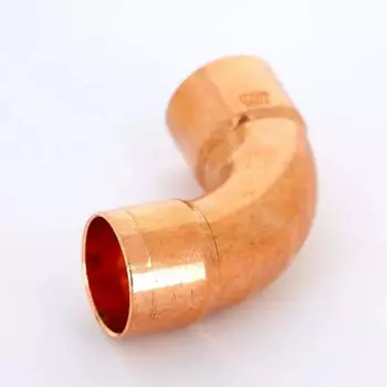 Отвод двухраструбный Hailiang 28 мм медь