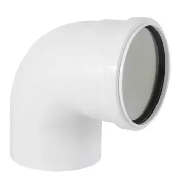 Отвод Equation с шумопоглощением 110 мм 87° полипропилен