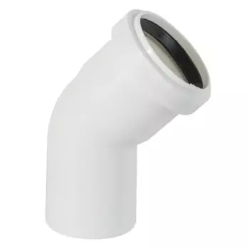 Отвод Equation с шумопоглощением 50 мм 45° полипропилен