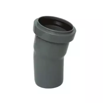 Отвод канализационный Дигор 50x15° полипропилен