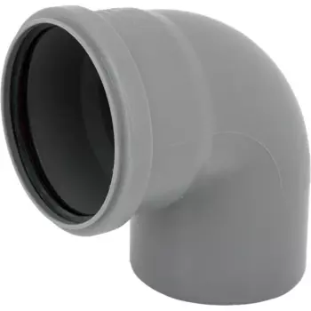 Отвод Контур Стандарт 110 мм 87° с левым выходом 50 мм полипропилен