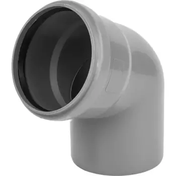 Отвод канализационный Мультимирпласт 110/67° мм полипропилен