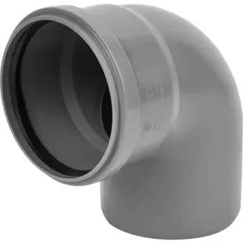 Отвод канализационный Мультимирпласт 110/90° мм полипропилен