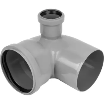 Отвод Мультимирпласт 110/90 выход 50 правый