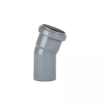 Отвод канализационный Мультимирпласт 50/20° мм полипропилен