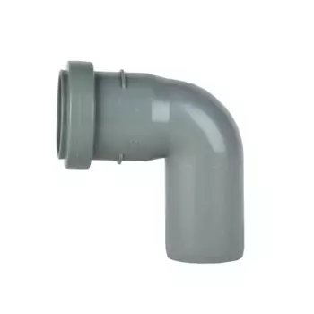 Отвод канализационный Мультимирпласт 50/90° мм полипропилен